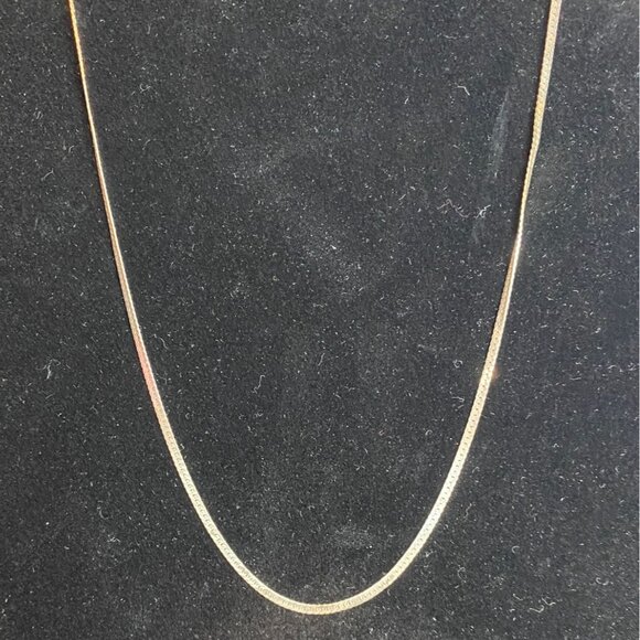 16” Sterling Silver 925 Necklace - Italy (3.0g) Jewelry - Picture 2 of 7